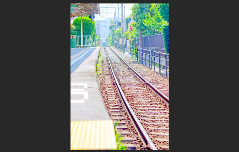 Photoshopでアニメ風の風景をつくる