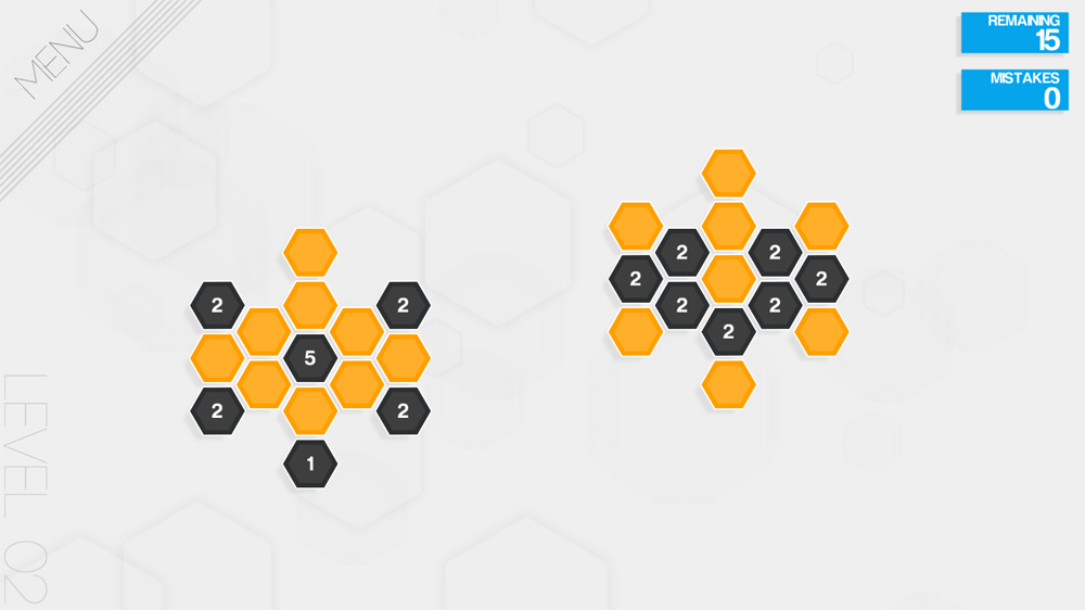 Hexcells　Steam　低スペックのノートPCでも出来るゲーム