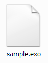 exo形式のファイル　ゆっくりMoviemaker