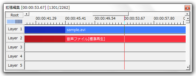 AviUtl 動画をつないでみよう