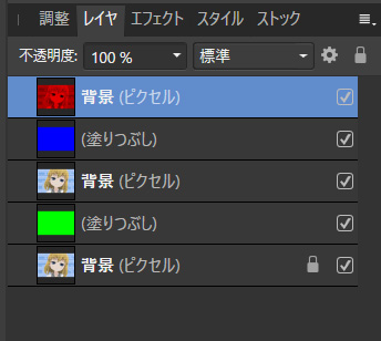 Affinity Photo イラストに色ずれ 版ずれ 効果を出す方法 ゆずゆろぐ