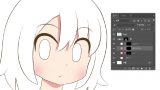 Clip Studio レイヤーマスクを使って色を塗る方法 マスク塗り ゆずゆろぐ