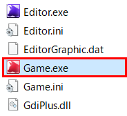 「Game.exe」を右クリック