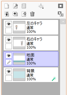 赤いクリップマークがみえない