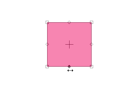 【SAI2】オブジェクトの中心を固定したまま平行にゆがませる方法