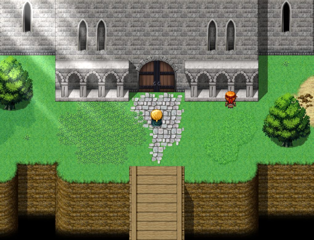 【RPGツクールMZ】FSM マップ素材集 ～城と城下町セット～　塔の入り口