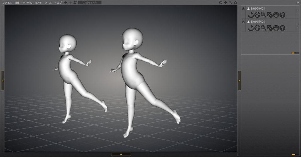 ドールのコピーができました