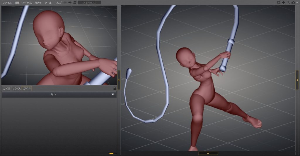 デザインドール 2つのビュー