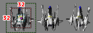 横幅、縦幅ともに「32」